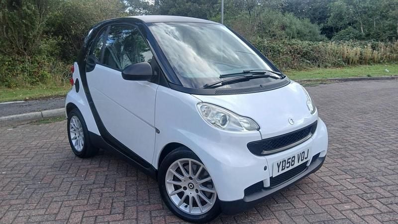 Black Used 2008 Smart ForTwo Coupé Pure Coupe | £1,995 (Fair price) - Image 1/4