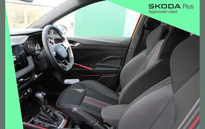 Used Skoda Fabia Monte Carlo 113 HP (83 kW) 2025 Phoenix orange metallic Hatchback