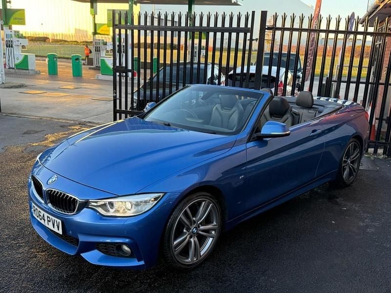 Used BMW 435 M Sport 2014 Blue Cabriolet