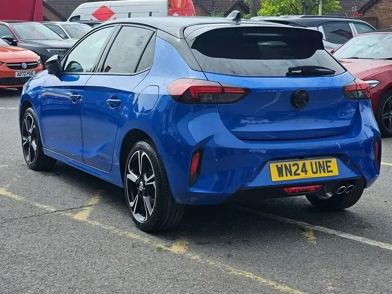 Used Vauxhall Corsa Ultimate 130 HP (95 kW) 2024 Blue Hatchback