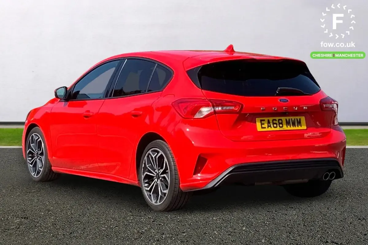 Used Ford Focus ST-Line X 2018 Red Estate