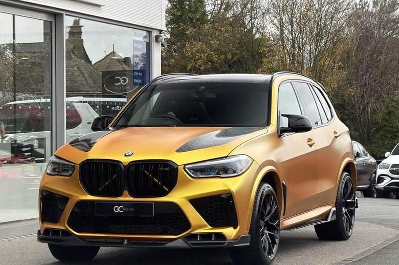 Yellow Used 2022 BMW X5 M Competition Edition SUV | £69,990 (Super price) - Image 1/1