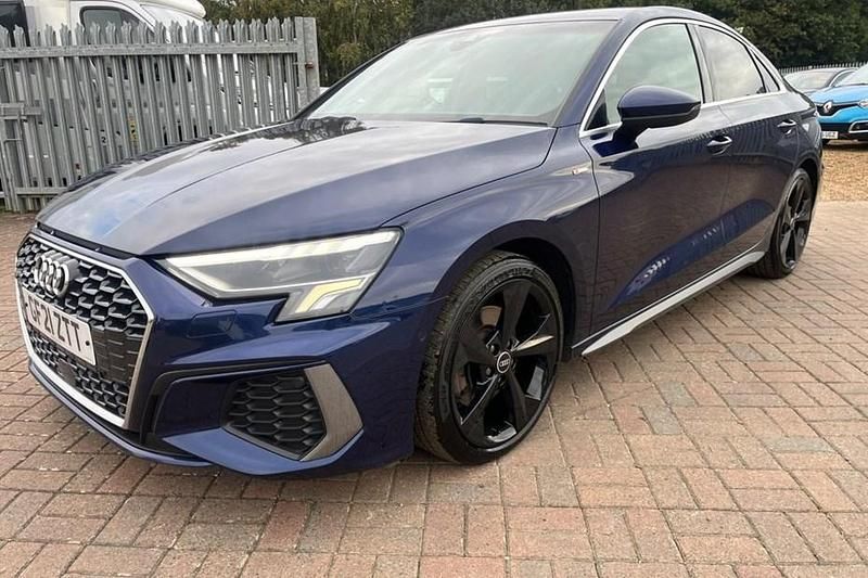 Blue Used 2021 Audi A3 S-Line Sedan | £15,450 (Good price) - Image 1/1