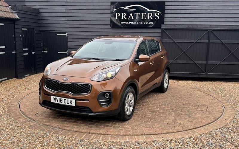 Used Kia Sportage 116 HP (85 kW) 2018 Bronze SUV