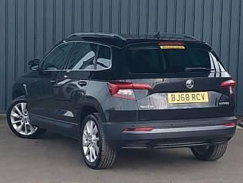 Used Skoda Karoq SE L 115 HP (84 kW) 2018 Black SUV