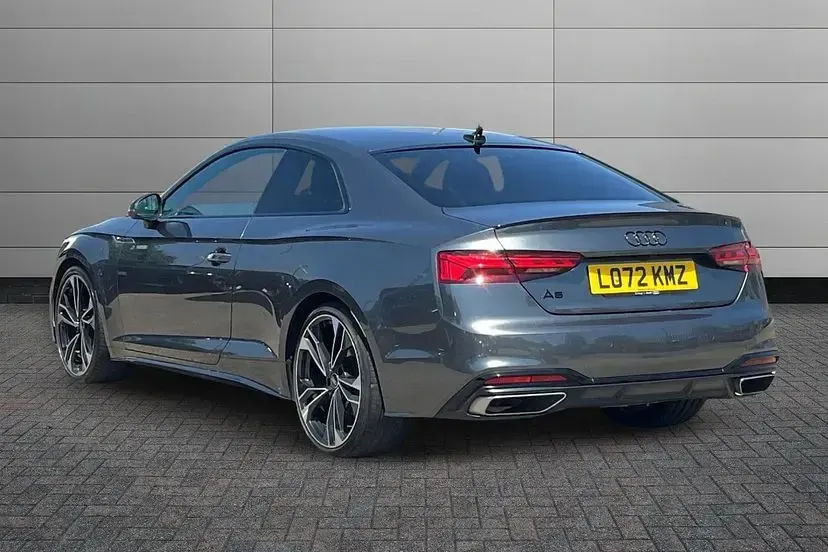 Used Audi A5 Black Edition 204 HP (150 kW) 2022 Grey Coupe
