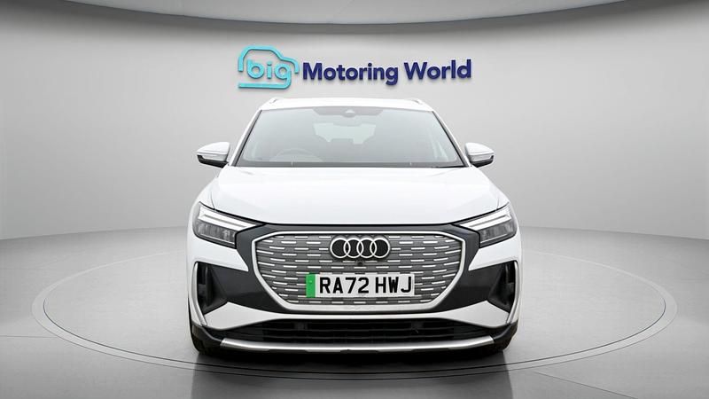 Used Audi Q4 e-tron S-Line 150 kW (204 HP) 2023 White SUV