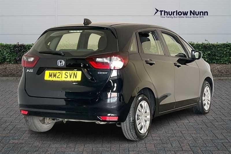 Used Honda Jazz Hybrid 109 HP (80 kW) 2021 Black Hatchback