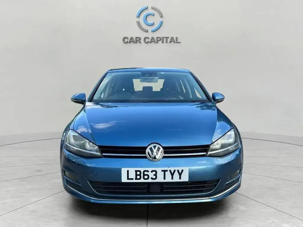 Used VW Golf VII GT 2013 Blue Hatchback