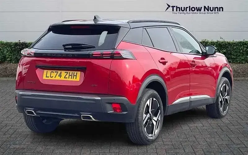 Used Peugeot 2008 GTi 131 HP (96 kW) 2023 Red SUV