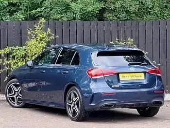 Used Mercedes A180 Executive 136 HP (100 kW) 2022 Blue Coupe