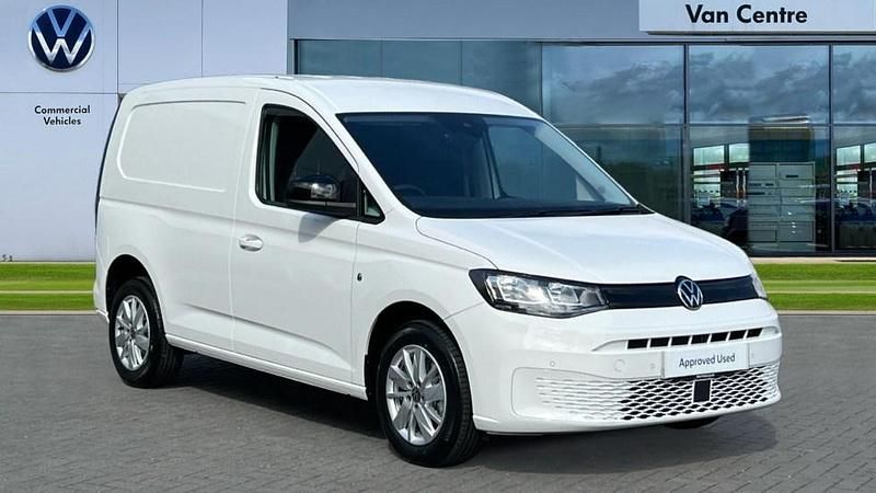 White New 2025 VW Caddy Pro MPV | £23,991 (Good price) - Image 1/4