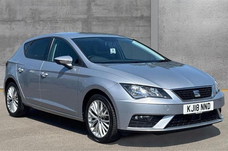 Silver Used 2018 Seat Leon SE Dynamic Hatchback | £10,190 (Good price) - Image 1/4