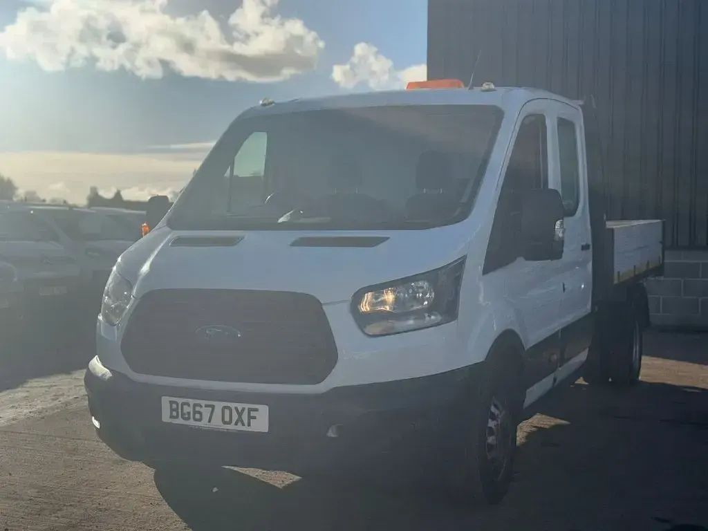 Used Ford Transit 130 HP (95 kW) 2017 White Van