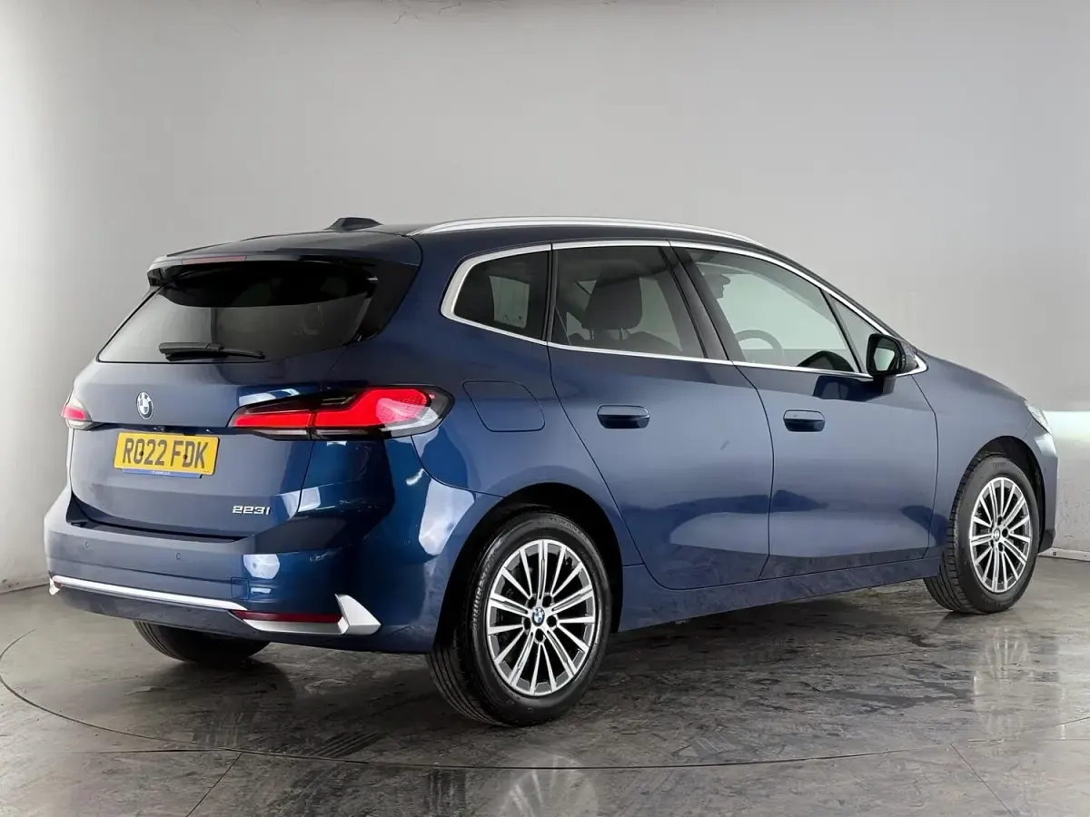 Used BMW 223 Active Tourer Luxury Line 2022 Blue MPV