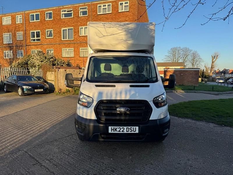 Used Ford Transit S 130 HP (95 kW) 2022 White Cabriolet