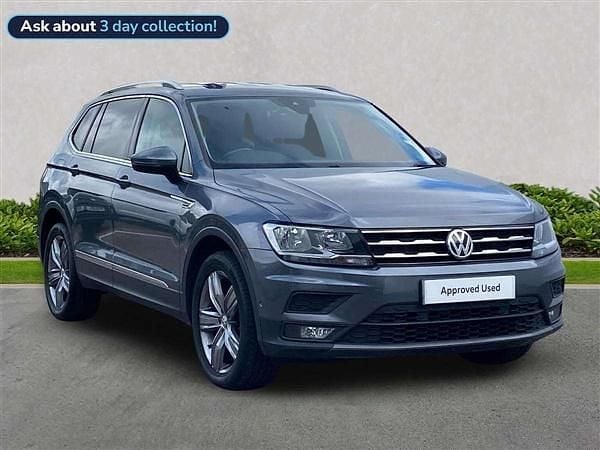 Grey Used 2021 VW Tiguan Allspace Match SUV | £16,499 (Good price) - Image 1/4