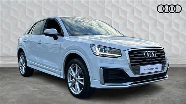 White Used 2020 Audi Q2 S-Line SUV | £17,385 (Good price) - Image 1/4