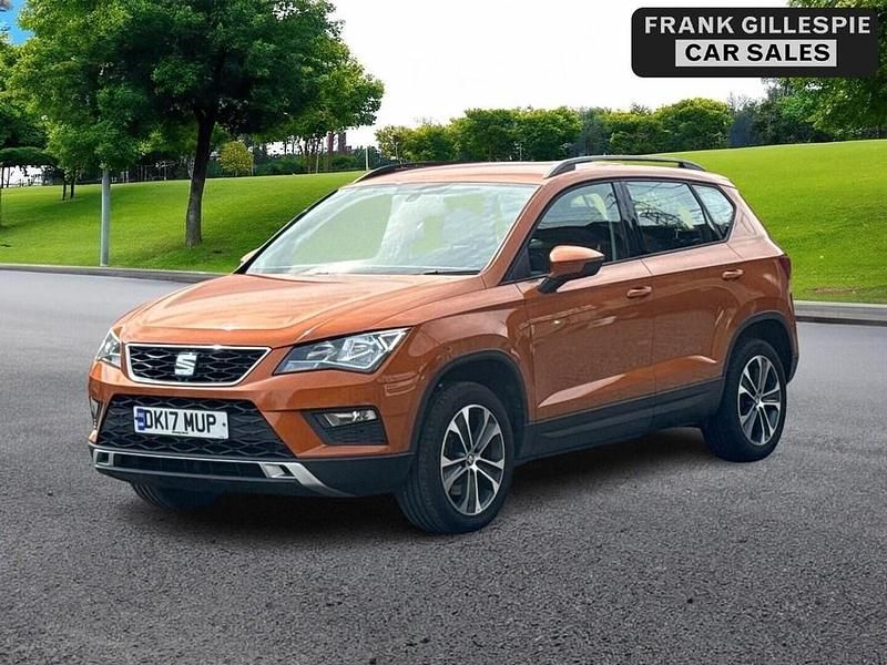 Begagnad Seat Ateca Ecomotive 115 HK (84 kW) 2017 Orange SUV