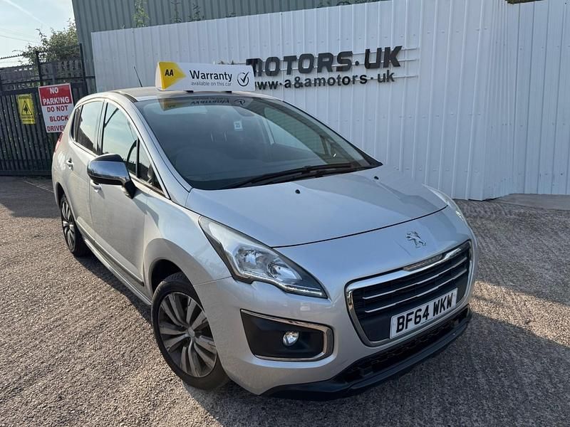 Silver Used 2014 Peugeot 3008 Active Hatchback | £2,999 (Good price) - Image 1/4