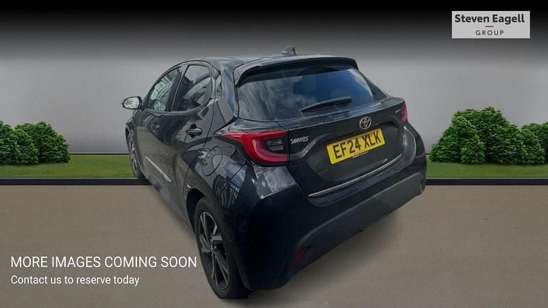 Used Toyota Yaris Hybrid Design 2024 Black Hatchback