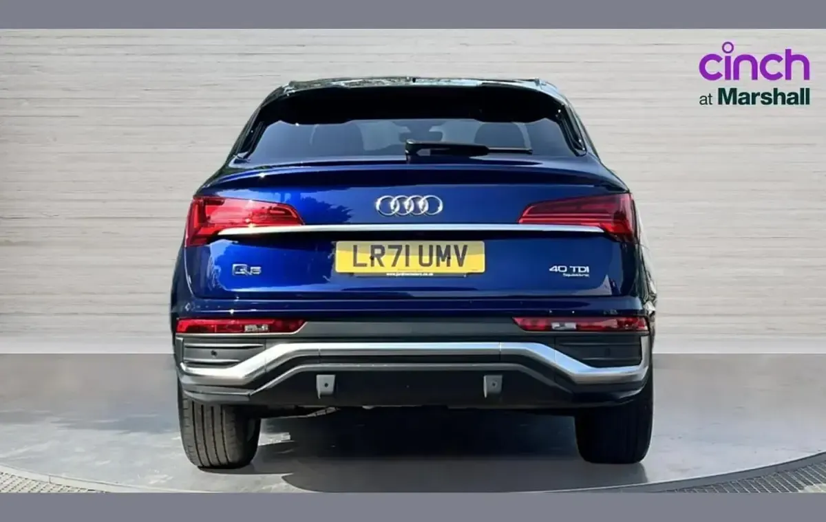 Used Audi Q5 S-Line 204 HP (150 kW) 2021 Blue SUV