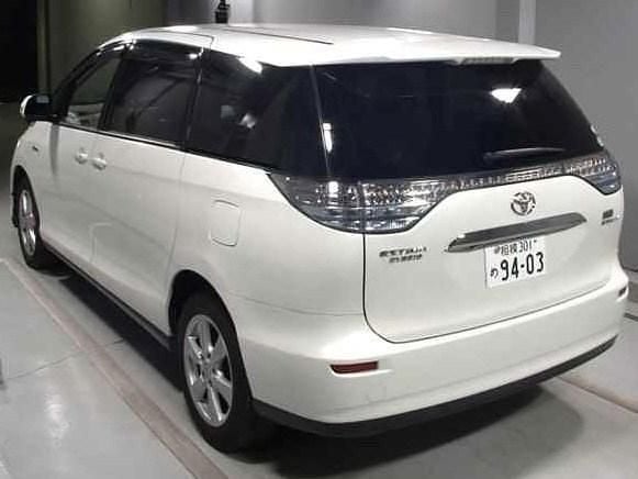 Used Toyota Estima Hybrid 2006 White MPV