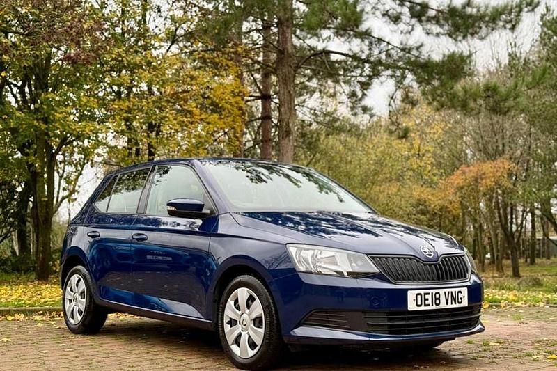 Blue Used 2018 Skoda Fabia Hatchback | £4,750 (Good price) - Image 1/1