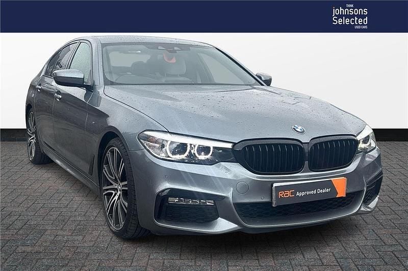 Blue Used 2017 BMW 540 M Sport Sedan | £22,295 (Good price) - Image 1/4