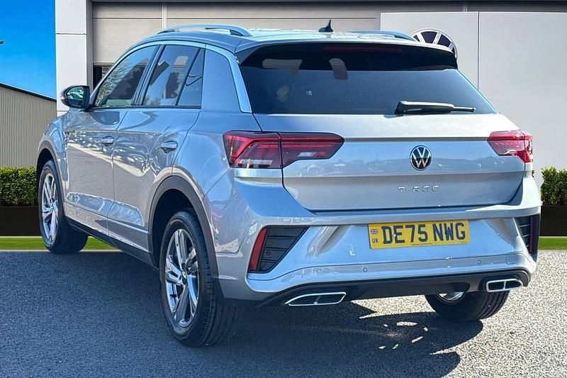 New VW T-Roc R-line 150 HP (110 kW) 2025 Silver SUV