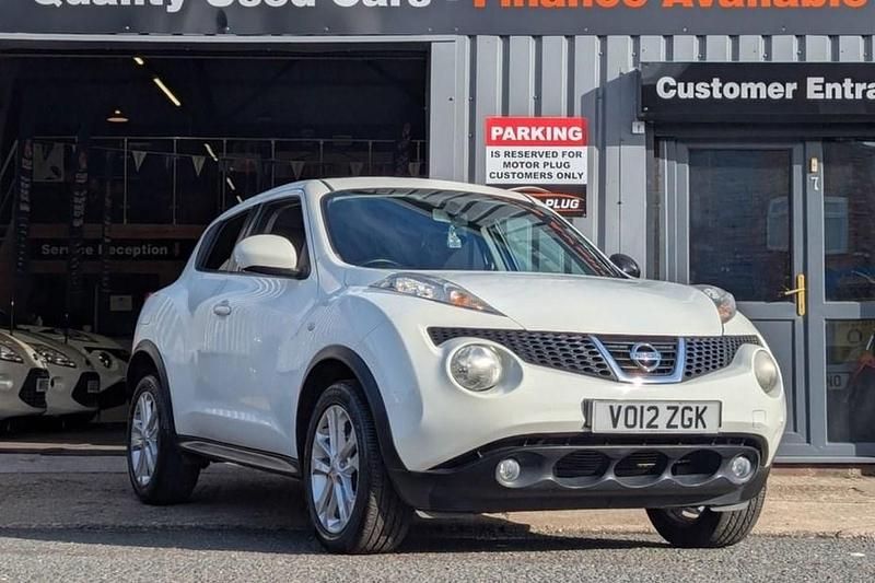 Used Nissan Juke Acenta 117 HP (86 kW) 2012 White SUV