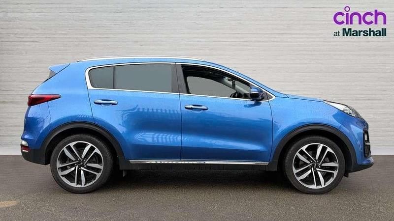 Used Kia Sportage 174 HP (127 kW) 2019 Blue SUV