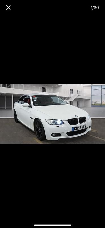 Used BMW 325 Cabriolet M Sport 2008 White Cabriolet