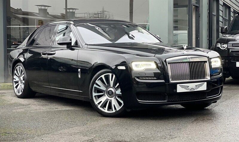 Black Used 2015 Rolls Royce Ghost Sedan | £99,950 (Expensive) - Image 1/4