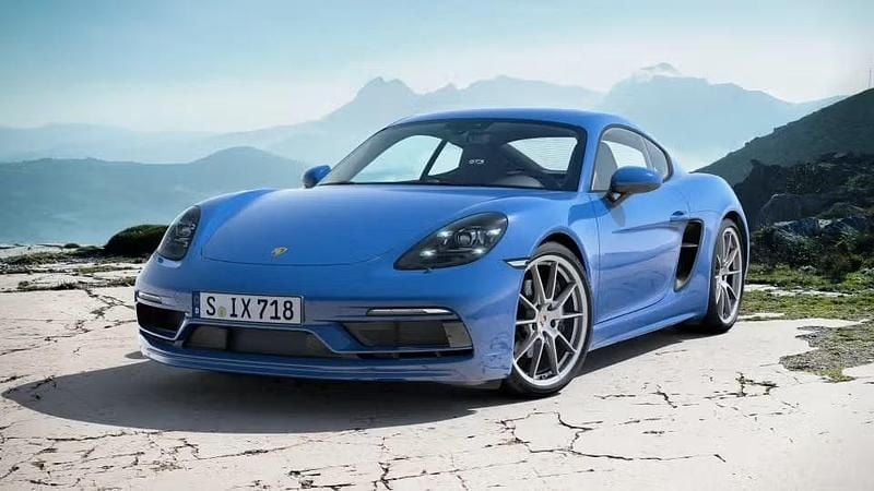 Blue Used 2022 Porsche Cayman Coupe | £67,400 (Fair price) - Image 1/1