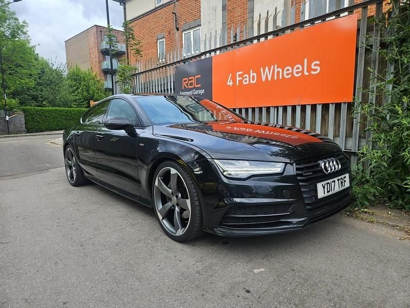 Black Used 2017 Audi A7 Black Edition Hatchback | £12,995 (Good price) - Image 1/4