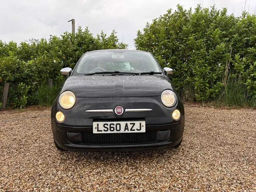 Used Fiat 500 Pop 69 HP (50 kW) 2010 Black Hatchback