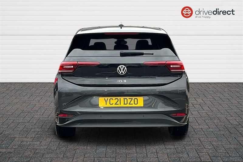 Used VW ID.3 Pro Performance 150 kW (204 HP) 2021 Grey Hatchback