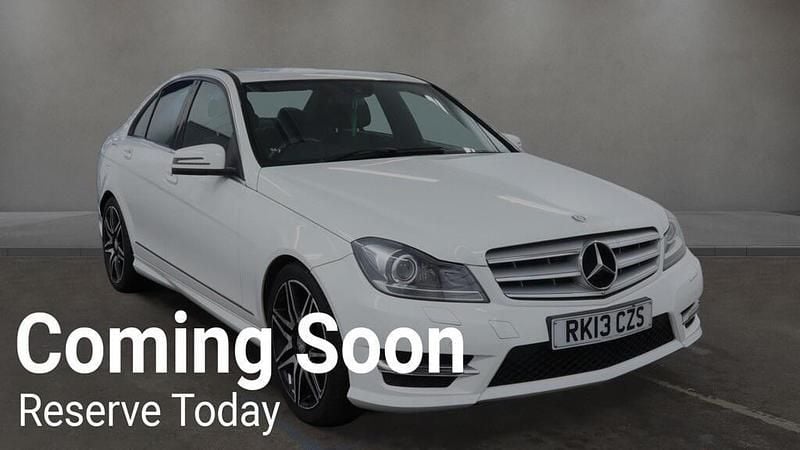 Used Mercedes C180 AMG 2013 White Sedan