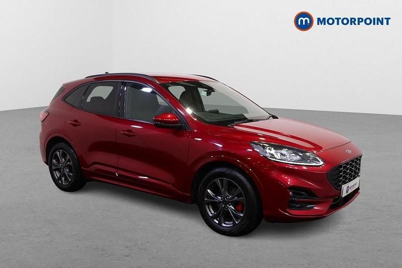 Red Used 2022 Ford Kuga ST-Line SUV | £17,849 (Good price) - Image 1/4