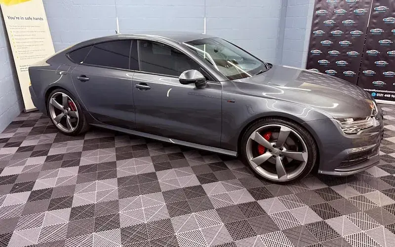 Used Audi A7 Sportback Black Edition 218 HP (160 kW) 2017 Grey Hatchback