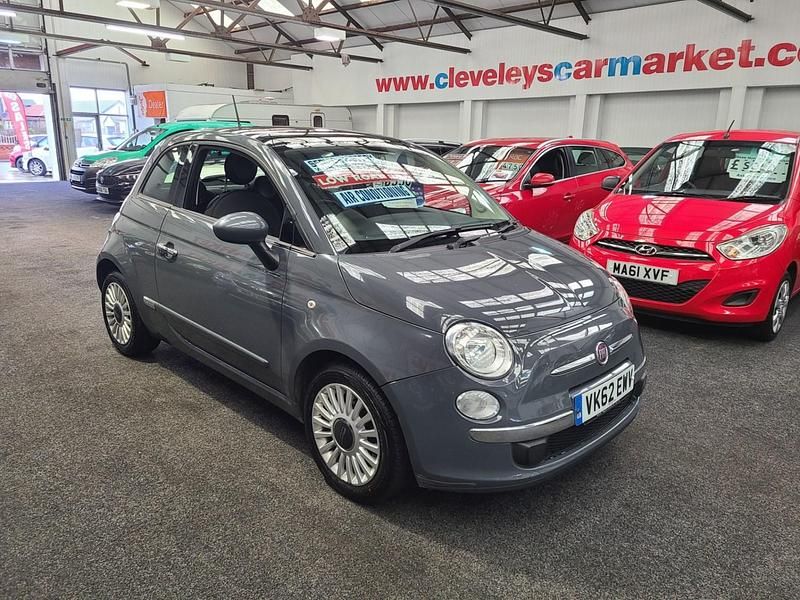 Used Fiat 500 Lounge 69 HP (50 kW) 2012 Grey Hatchback