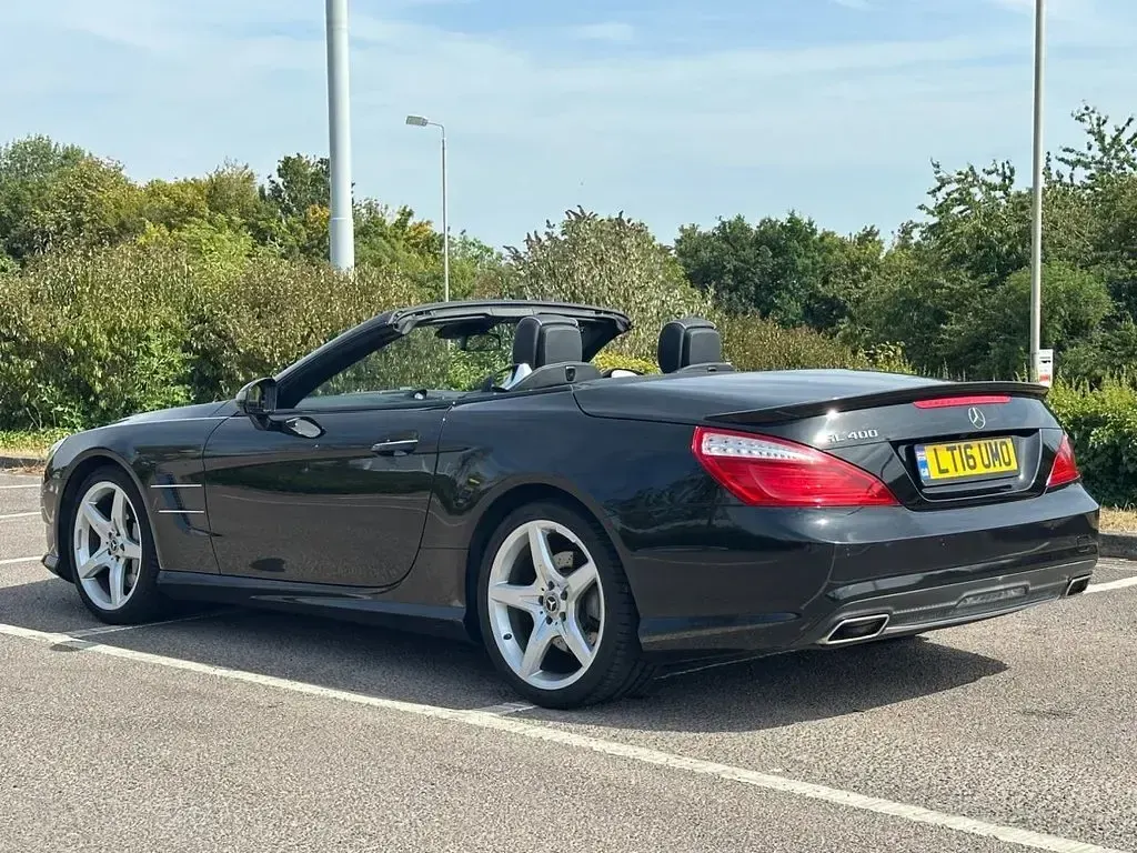 Used Mercedes SL400 AMG 333 HP (244 kW) 2016 Black Cabriolet