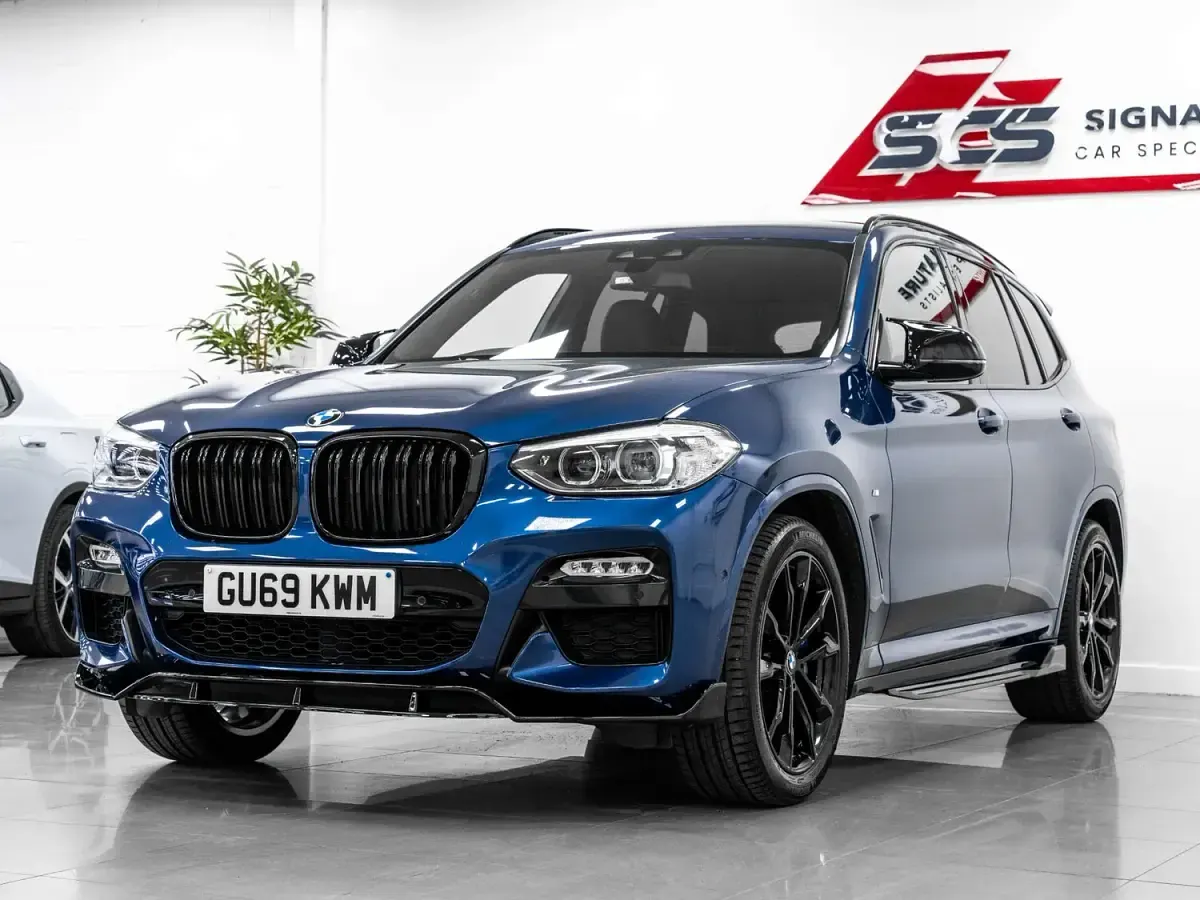 Used BMW X3 M Sport 184 HP (135 kW) 2019 Blue SUV