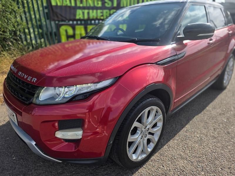 Red Used 2013 Land Rover Range Rover evoque Dynamic Estate | £6,499 (Super price) - Image 1/4