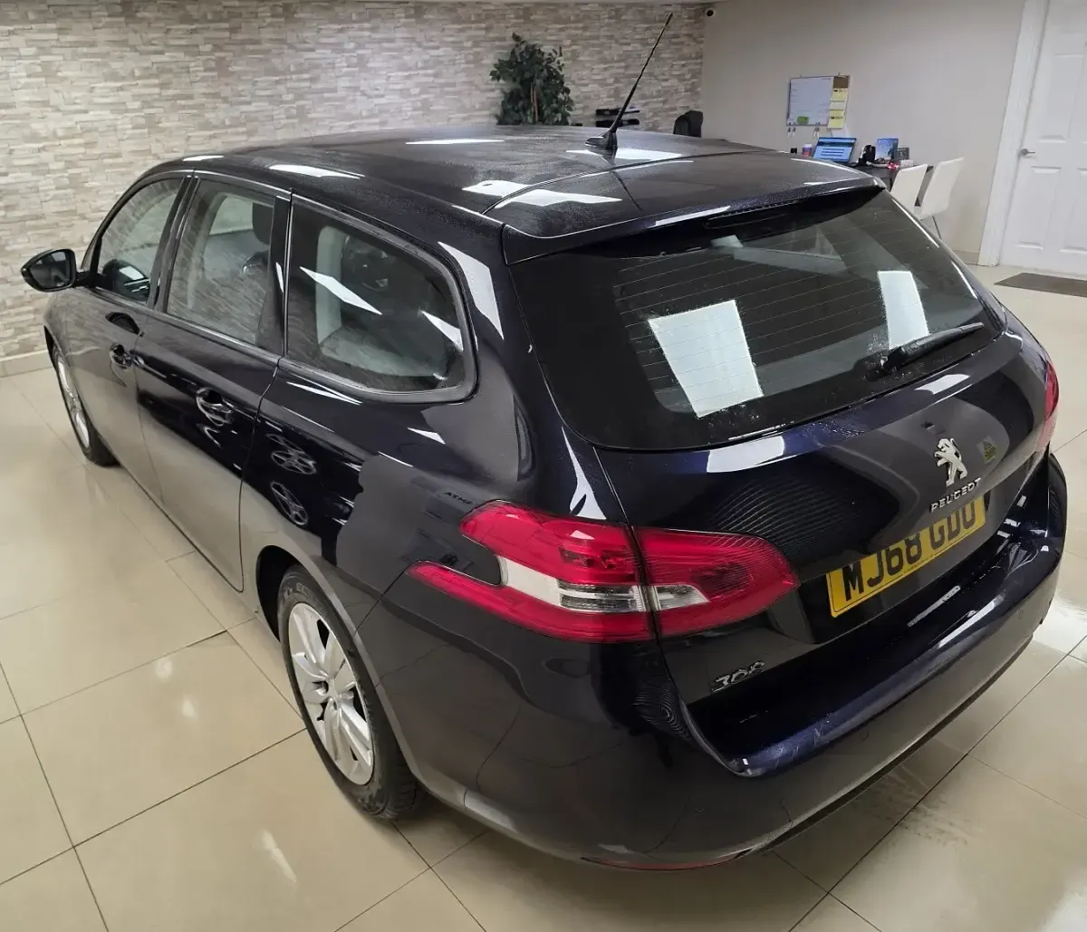 Begagnad Peugeot 308 SW Active 2018 Blå Kombi