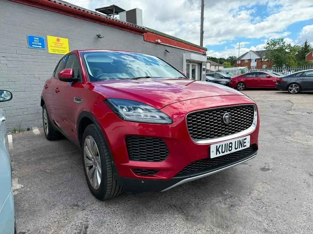 Used Jaguar E-Pace SE 2018 Red SUV