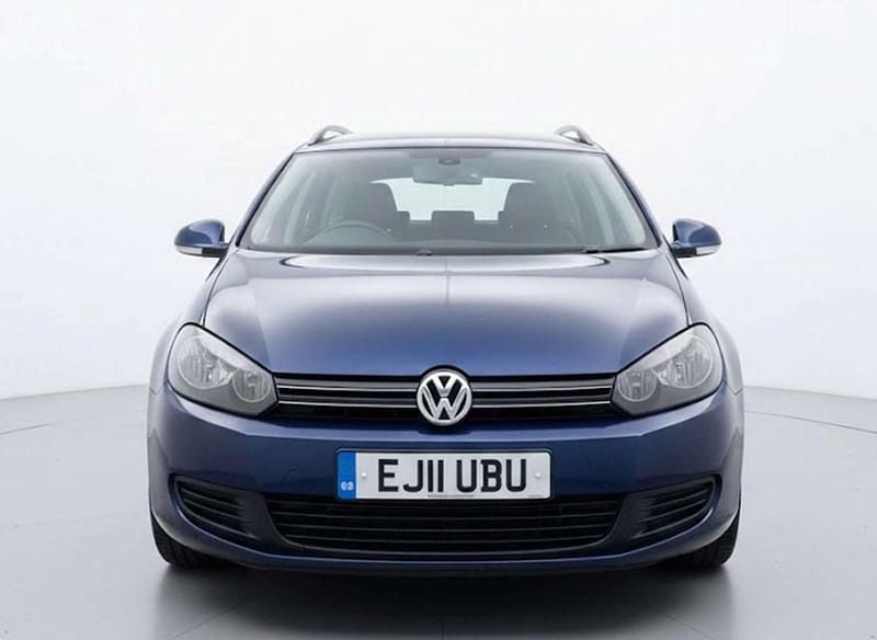 Used VW Golf VI SE 105 HP (77 kW) 2011 Blue Hatchback