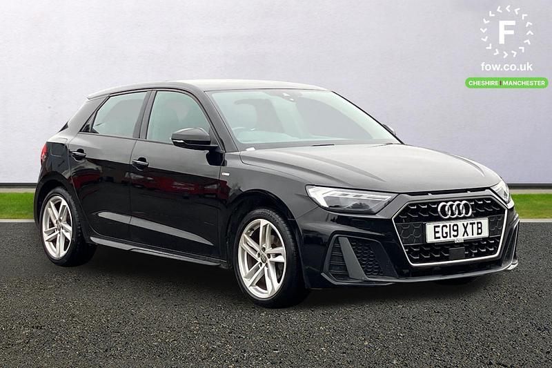 Black Used 2019 Audi A1 S-Line Hatchback | £15,599 (Fair price) - Image 1/4