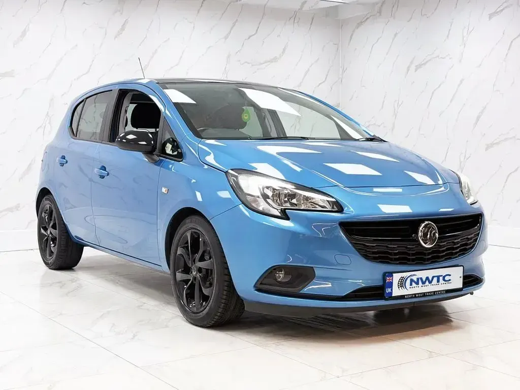 Used Vauxhall Corsa 75 HP (55 kW) 2019 Blue Hatchback